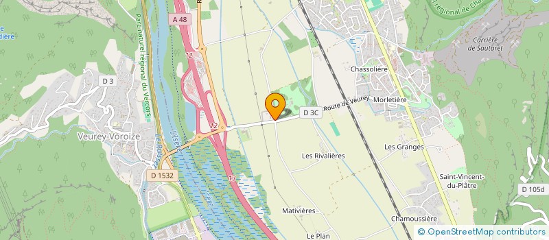 localisation de l'entreprise ASSOCIATION MINI-Z 38  VOREPPE