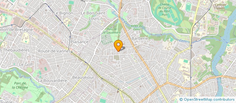localisation de l'entreprise ASSOCIATION MINIBOU à NANTES