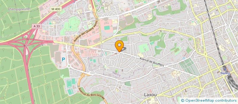 localisation de l'entreprise ASSOCIATION MINIMAL QUARTET  NANCY