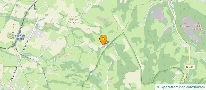 localisation de l'entreprise ASSOCIATION MIRAMONT  BUZY