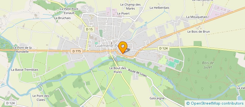localisation de l'entreprise ASSOCIATION MIRY à GUEMENE-PENFAO