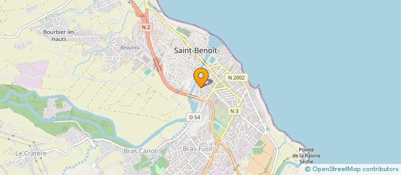 localisation de l'entreprise ASSOCIATION MISS CHARMANTE REUNION  SAINT-BENOIT