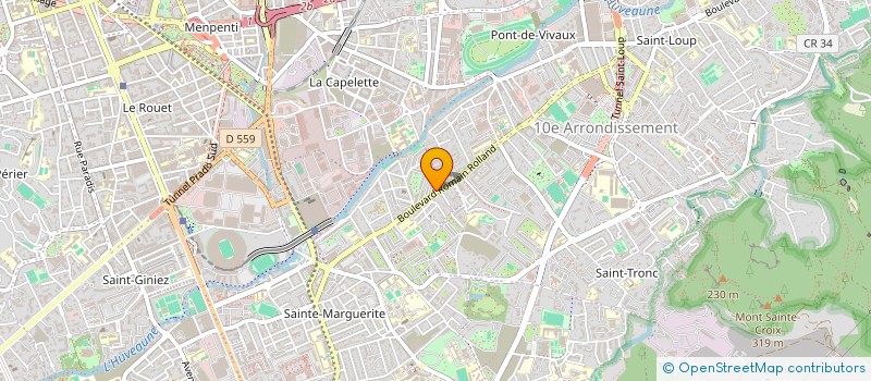 localisation de l'entreprise ASSOCIATION MISTRAL 2000 à MARSEILLE