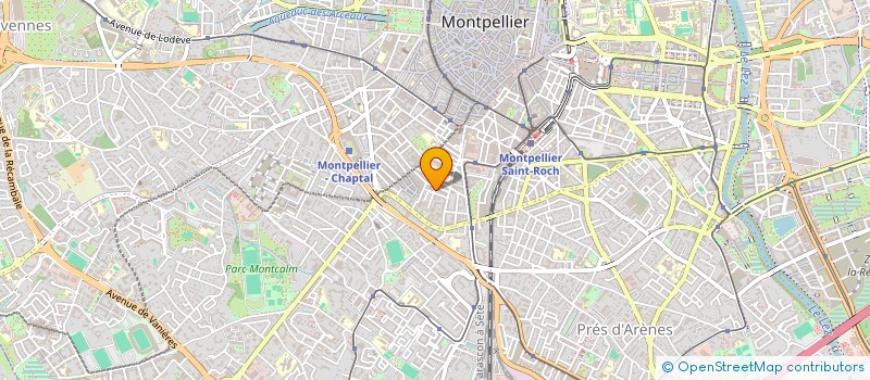 localisation de l'entreprise ASSOCIATION MIXTURE à MONTPELLIER