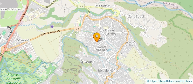 localisation de l'entreprise ASSOCIATION MIZIK' METISS'  SAINT-PAUL