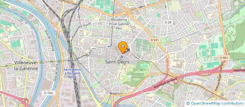 localisation de l'entreprise ASSOCIATION MNH OPTHA à SAINT-DENIS