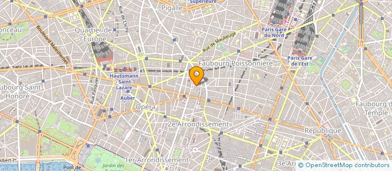 localisation de l'entreprise ASSOCIATION MODE ART DECORATION  PARIS