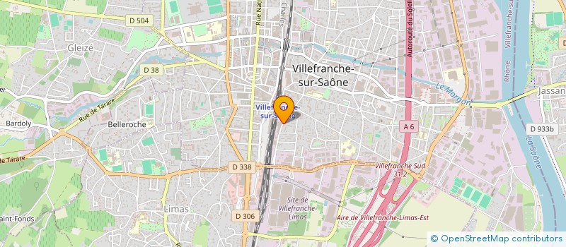 localisation de l'entreprise ASSOCIATION MODE D'EMPLOI à VILLEFRANCHE-SUR-SAONE