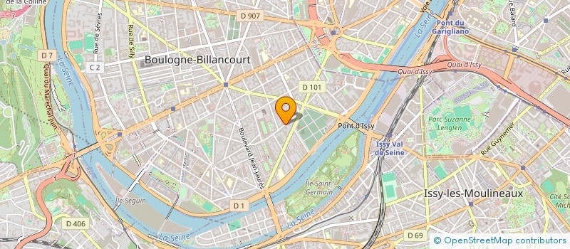 localisation de l'entreprise ASSOCIATION MODEL KIT STATIC BOULONNAIS à BOULOGNE-BILLANCOURT