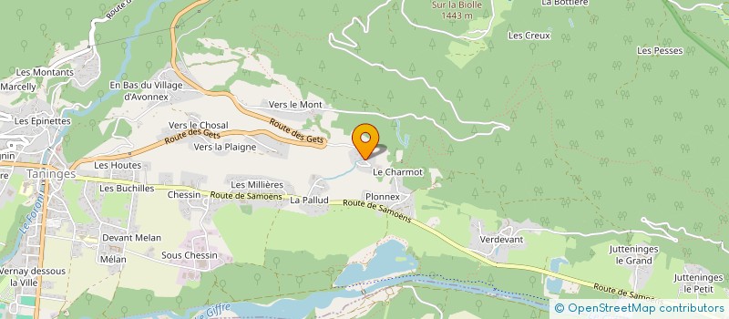 localisation de l'entreprise ASSOCIATION MODERATO DURABILE  MORILLON