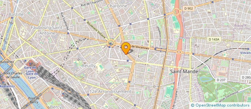 localisation de l'entreprise ASSOCIATION MOHAMED MAIGA  PARIS