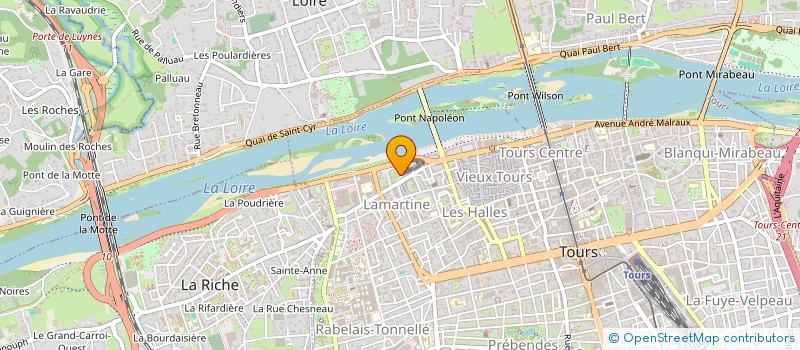 localisation de l'entreprise ASSOCIATION MOI AUSSI  TOURS