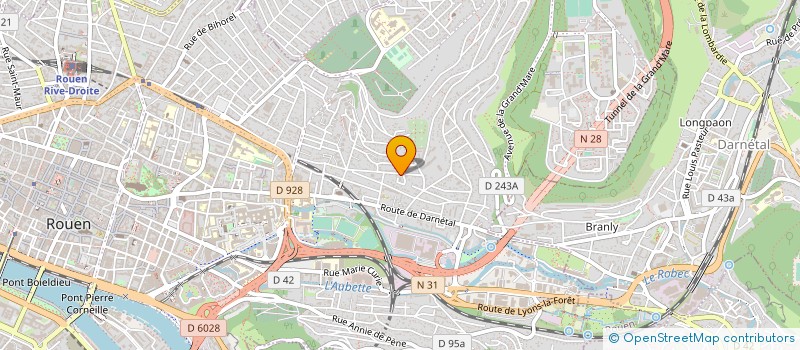 localisation de l'entreprise ASSOCIATION MOLOTOVS à ROUEN