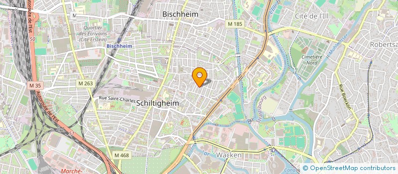 localisation de l'entreprise ASSOCIATION MON ECOLE à SCHILTIGHEIM