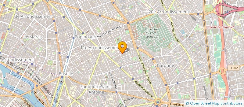 localisation de l'entreprise ASSOCIATION MON FILM A MOI  PARIS