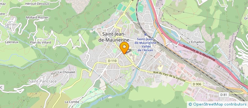 localisation de l'entreprise ASSOCIATION MON FOYER à SAINT-JEAN-DE-MAURIENNE