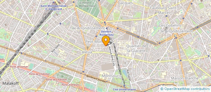 localisation de l'entreprise ASSOCIATION MON OEIL  PARIS