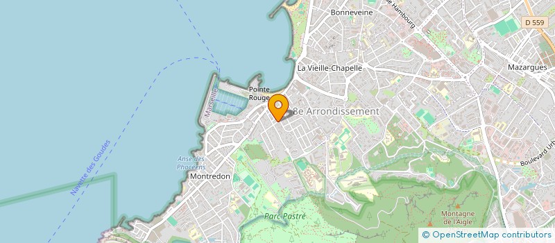 localisation de l'entreprise ASSOCIATION MONA FORMATION à MARSEILLE