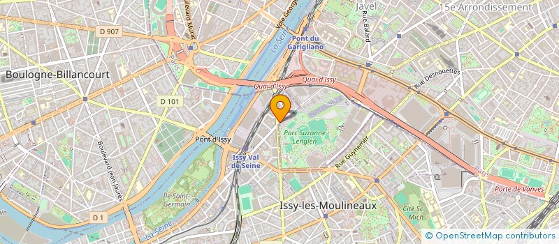 localisation de l'entreprise ASSOCIATION MONDE 6 à ISSY-LES-MOULINEAUX