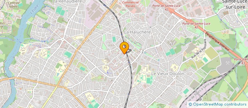 localisation de l'entreprise ASSOCIATION MONDE ARABE AL MOUMTAZ  NANTES