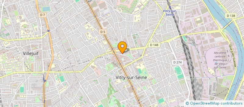 localisation de l'entreprise ASSOCIATION MONDE D'ECHANGE ET DE PARTAGE à VITRY-SUR-SEINE