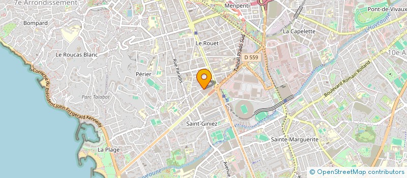 localisation de l'entreprise ASSOCIATION MONDIAL STAGES à MARSEILLE