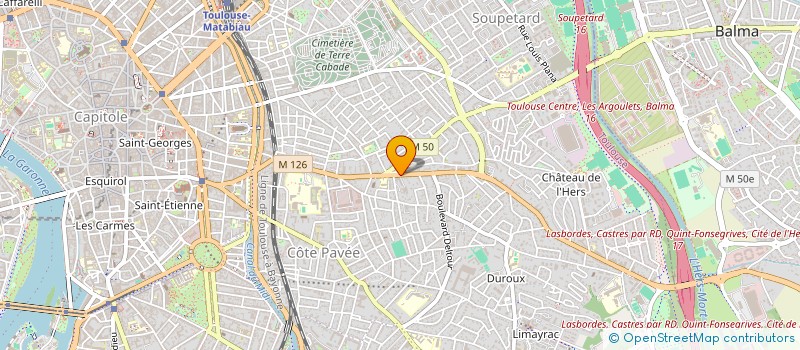 localisation de l'entreprise ASSOCIATION MONOCHROMES à TOULOUSE