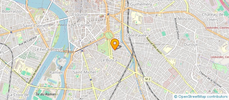 localisation de l'entreprise ASSOCIATION MONPLAISIR à TOULOUSE