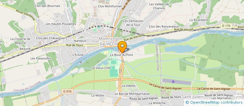 localisation de l'entreprise ASSOCIATION MONSIEUR MARCEL à FAVEROLLES-SUR-CHER