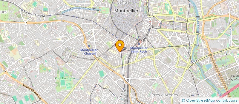 localisation de l'entreprise ASSOCIATION MONSTART à MONTPELLIER