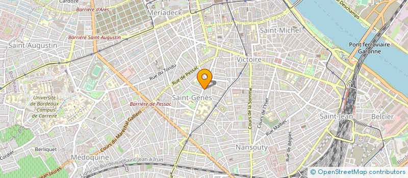 localisation de l'entreprise ASSOCIATION MONTAGNE-FAMILLE  BORDEAUX