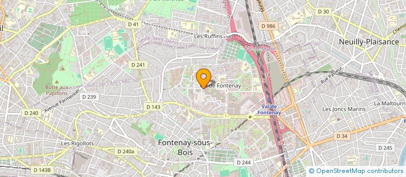 localisation de l'entreprise ASSOCIATION MONTEVIDEO à FONTENAY-SOUS-BOIS