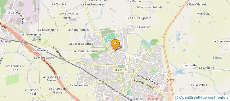 localisation de l'entreprise ASSOCIATION MONTGOLFIERE  JANZE