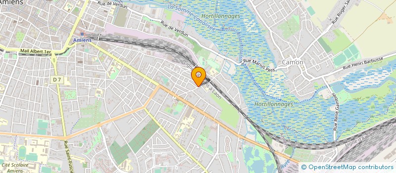 localisation de l'entreprise ASSOCIATION MONTJOIE  AMIENS