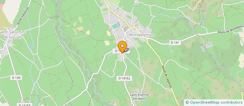 localisation de l'entreprise ASSOCIATION MONTPEYROUX 2030 à MONTPEYROUX
