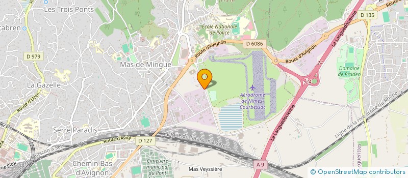 localisation de l'entreprise ASSOCIATION MORANE MARINE  NIMES