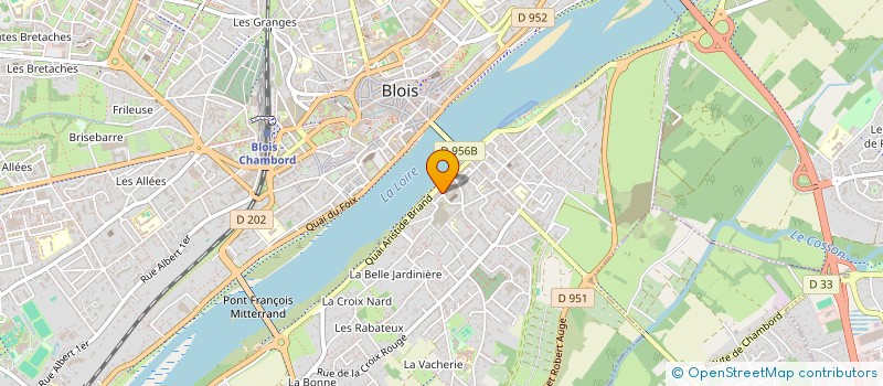 localisation de l'entreprise ASSOCIATION MOSAIQUE à BLOIS