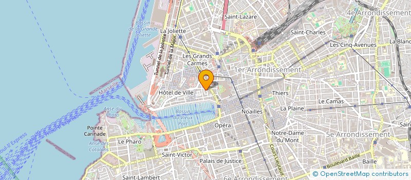 localisation de l'entreprise ASSOCIATION MOSAIQUE à MARSEILLE