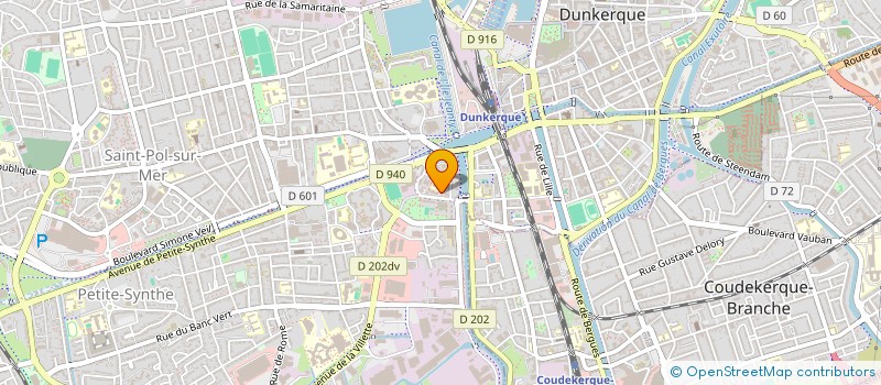 localisation de l'entreprise ASSOCIATION MOSAIQUE à DUNKERQUE