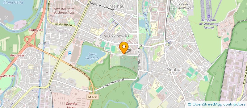localisation de l'entreprise ASSOCIATION MOSQUEE DE LA FRATERNITE à STRASBOURG