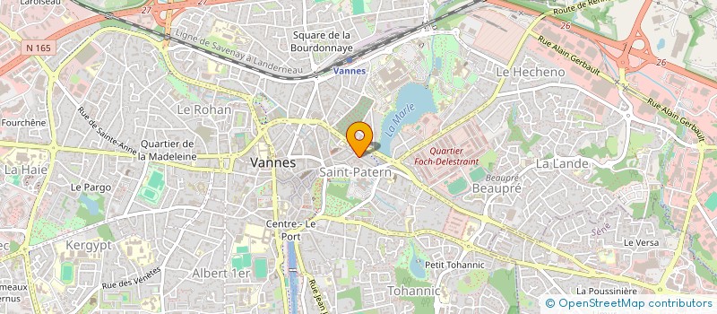 localisation de l'entreprise ASSOCIATION MOTARD SOLIDARITE 56 (AMS 56) à VANNES