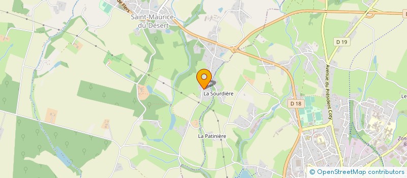 localisation de l'entreprise ASSOCIATION MOTO-CLUB FERTOIS à LES MONTS-D'ANDAINE