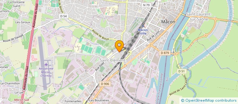 localisation de l'entreprise ASSOCIATION MOTO SPORT à MACON