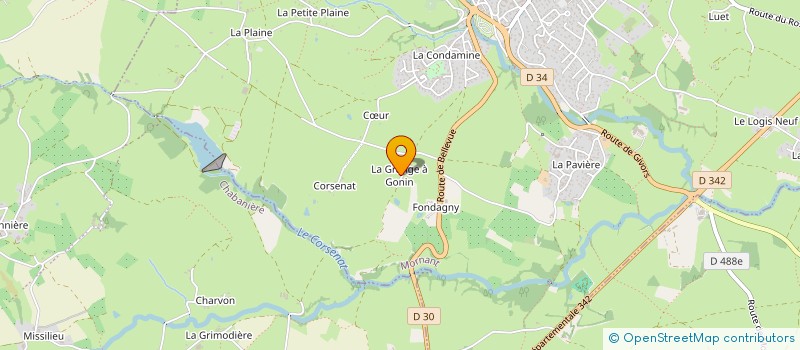 localisation de l'entreprise ASSOCIATION MOTORISEE DU JAREZ MORNANTAIS  MORNANT