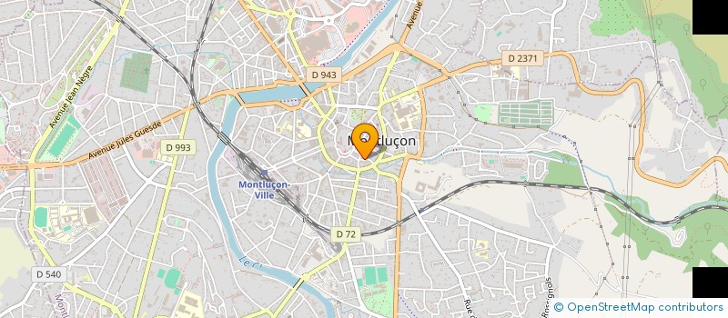 localisation de l'entreprise ASSOCIATION MOULIN DE CHAUVIERE  LAVAULT-SAINTE-ANNE