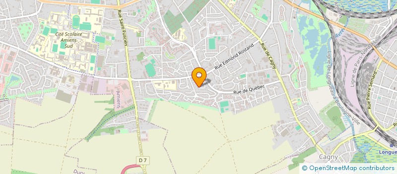 localisation de l'entreprise ASSOCIATION MOUV'M'AN  AMIENS