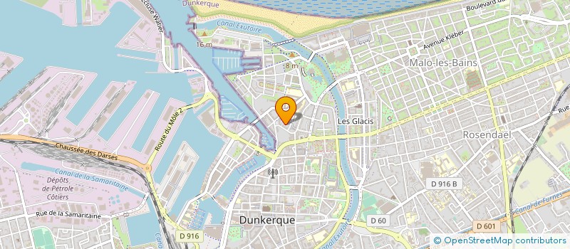 localisation de l'entreprise ASSOCIATION MOUVEMENT CONCENTRIQUE à DUNKERQUE