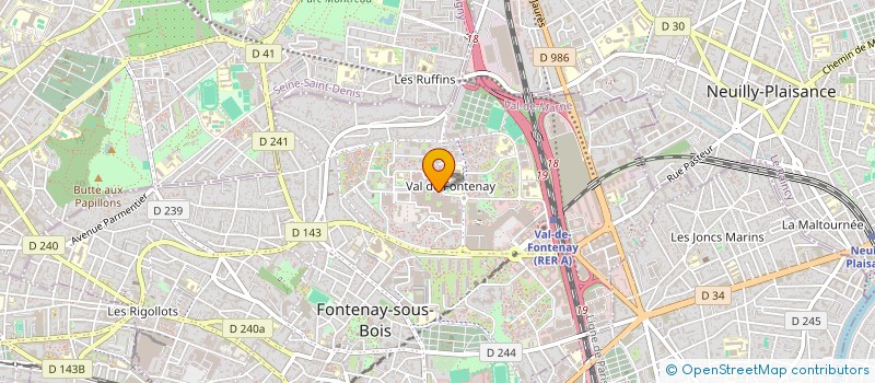 localisation de l'entreprise ASSOCIATION MOUVEMENTS D'AMES à FONTENAY-SOUS-BOIS