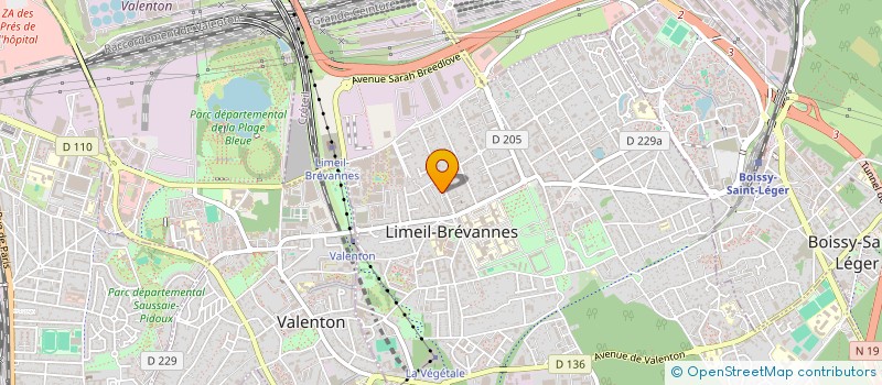 localisation de l'entreprise ASSOCIATION MOVE ON  LIMEIL-BREVANNES