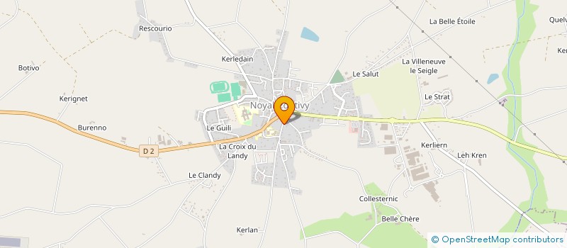 localisation de l'entreprise ASSOCIATION MR ET ME SAUVET à NOYAL-PONTIVY